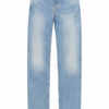 Light Blue High-Rise Straight Leg Jeans